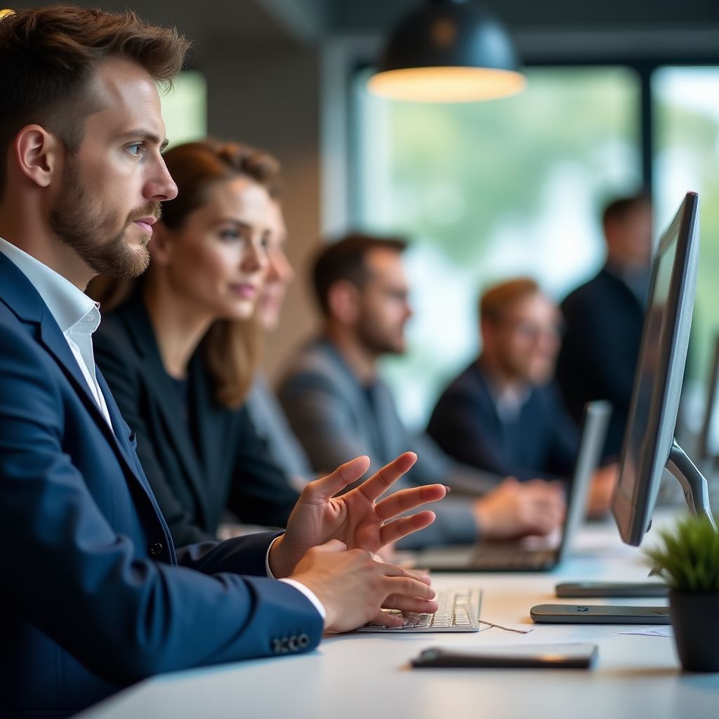 Histoire BudgetMaster bureau moderne